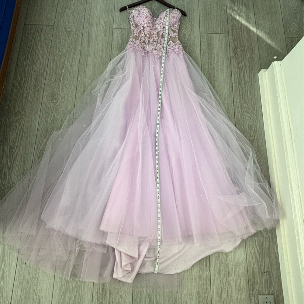 Mori Lee by Madeline Gardner gown in purple. Showstoppingly gorgeous in EUC. - Picture 12 of 14